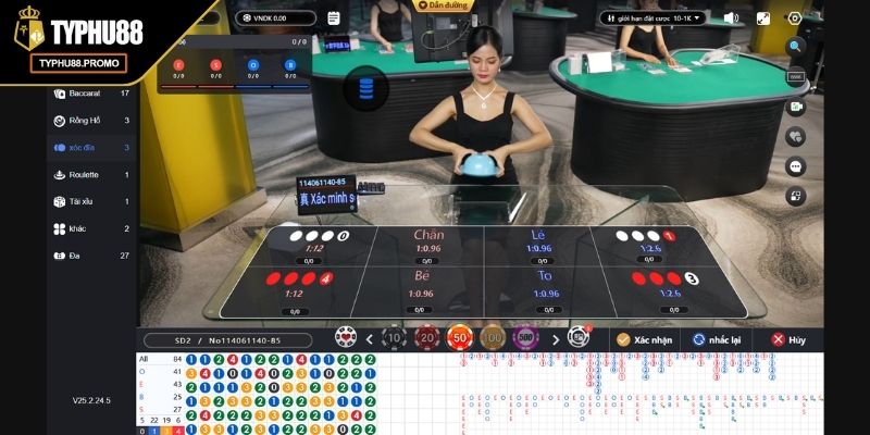 WM Casino TYPHU88 Sòng Bạc Trực Tuyến Đẳng Cấp Nhất 2025 3 Tham gia cá cược Xóc Đĩa để mang về chiến thắng